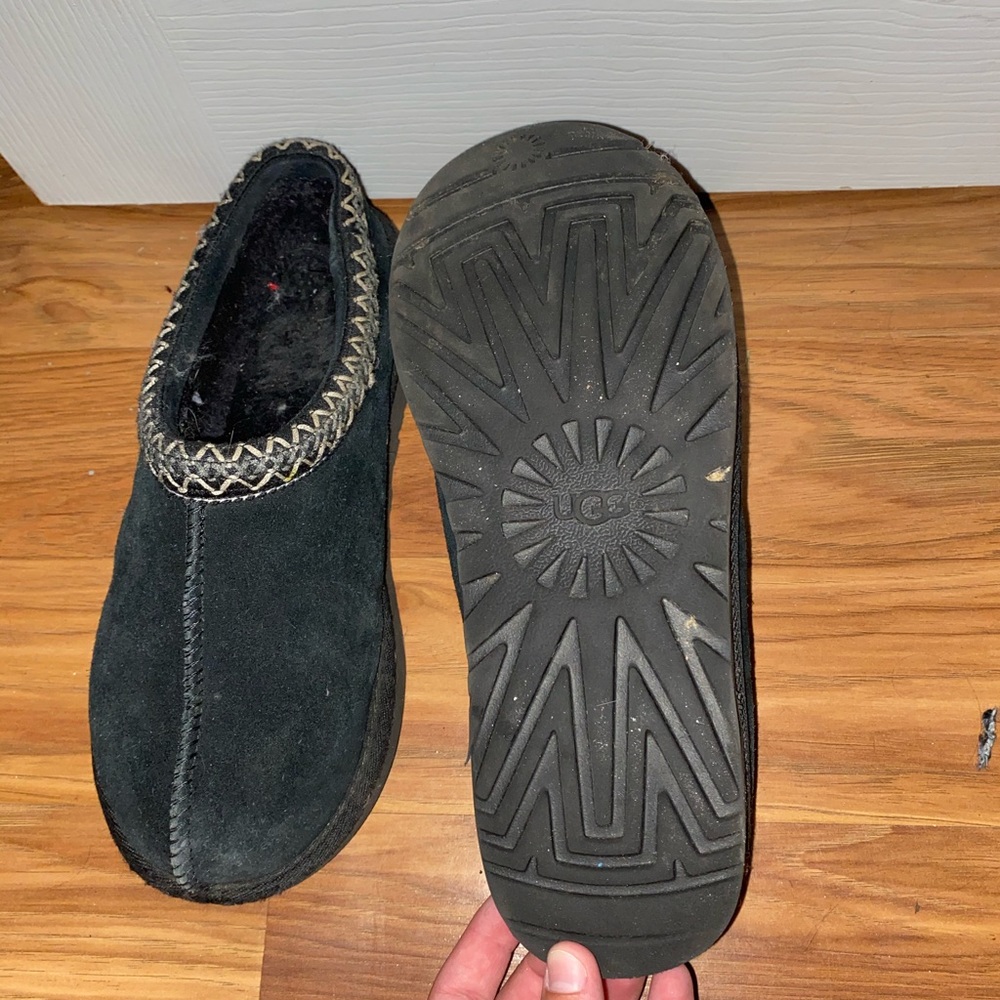 Size women’s 8 black Ugg Tasmans